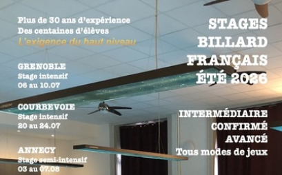 STAGES ÉTÉ 2026